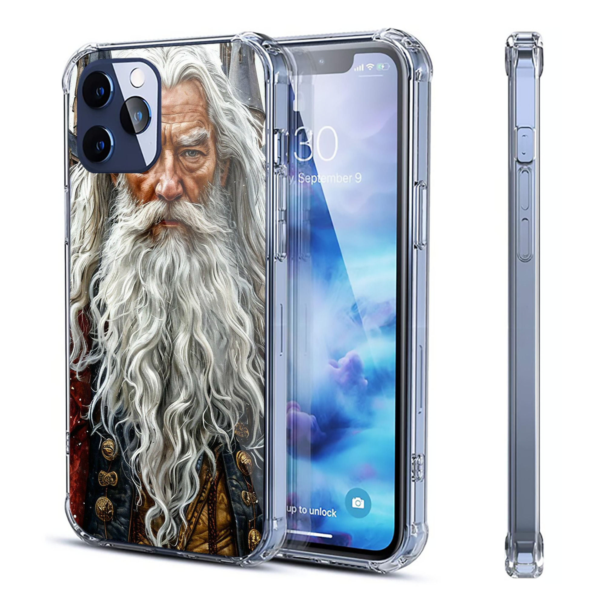 （画像用） Harry Potter ハリー・ポッターシリーズ 【iPhone 12シリーズ対応】透明スマホケース（クリアソフトケース）
